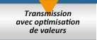 transition avec optimisation de valeurs